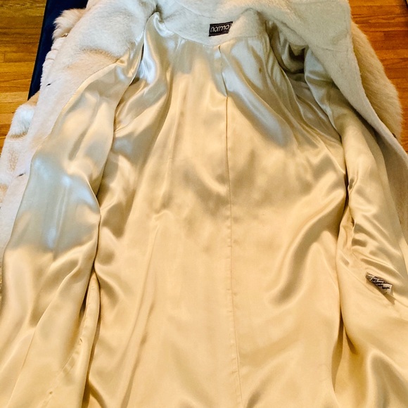 Rare Vintage Norma Lepofski Alpaca Wool & Fur Coat - Picture 11 of 16